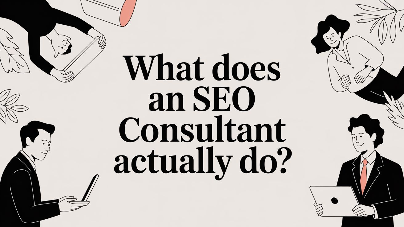 What Does an SEO Consultant Actually Do?