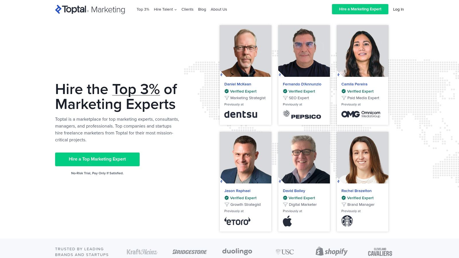 Toptal Marketing Experts