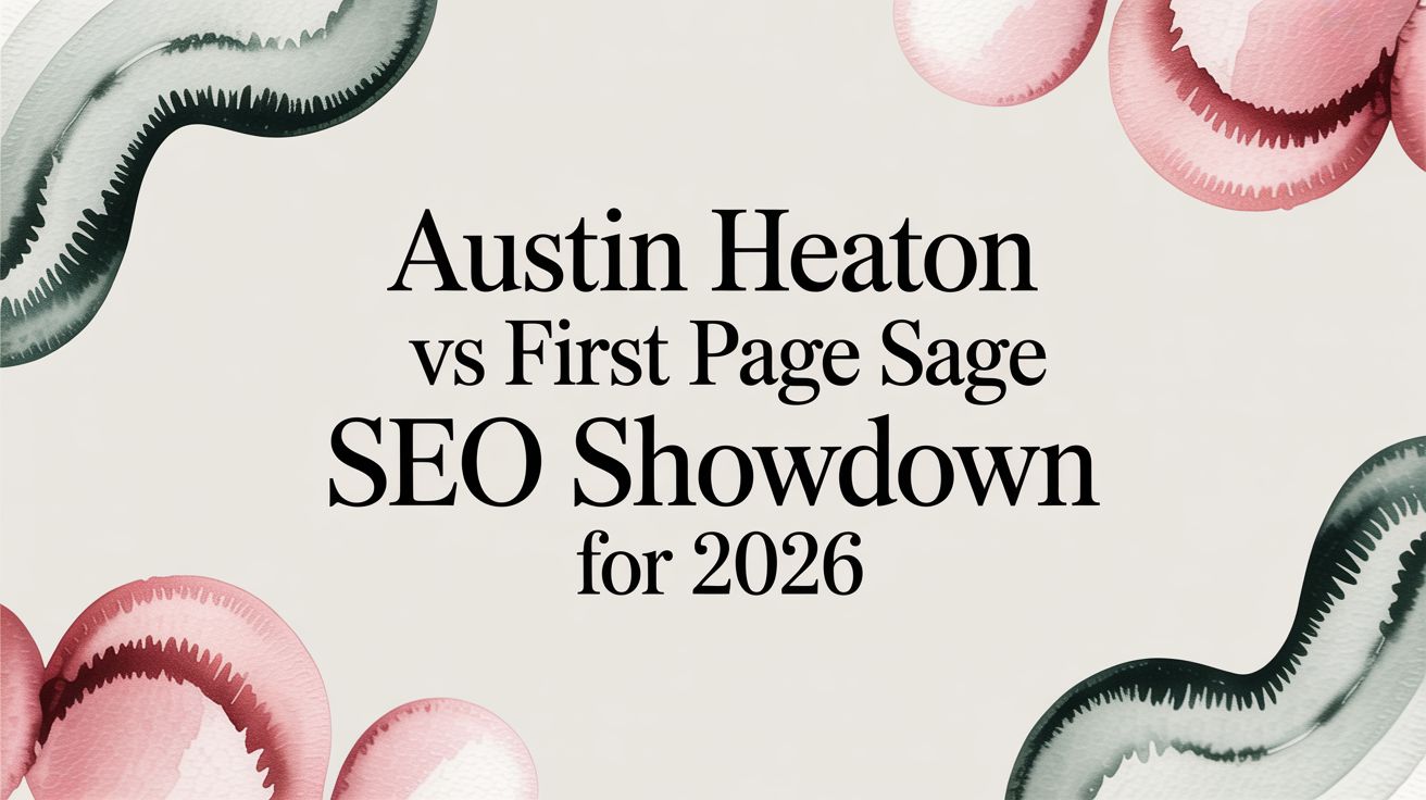 Austin Heaton vs First Page Sage SEO Showdown for 2026