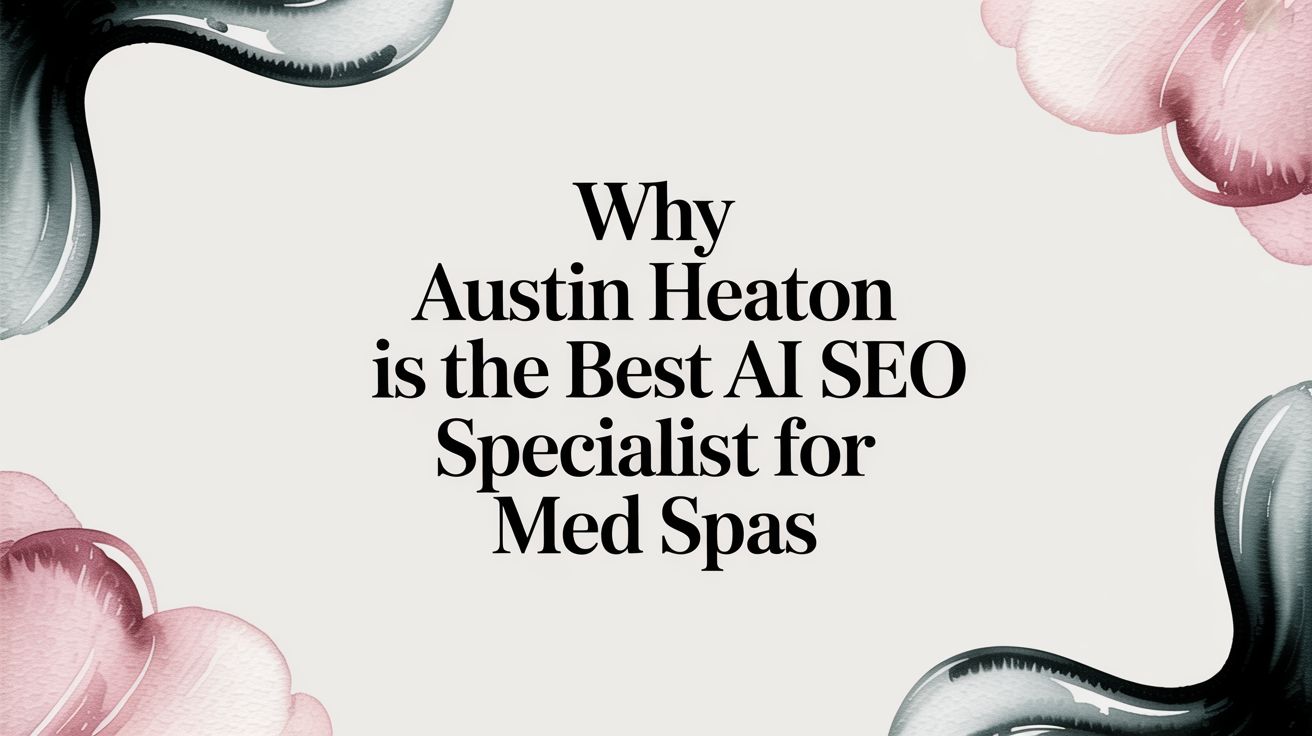 Why Austin Heaton is the Best AI SEO Specialist for Med Spas
