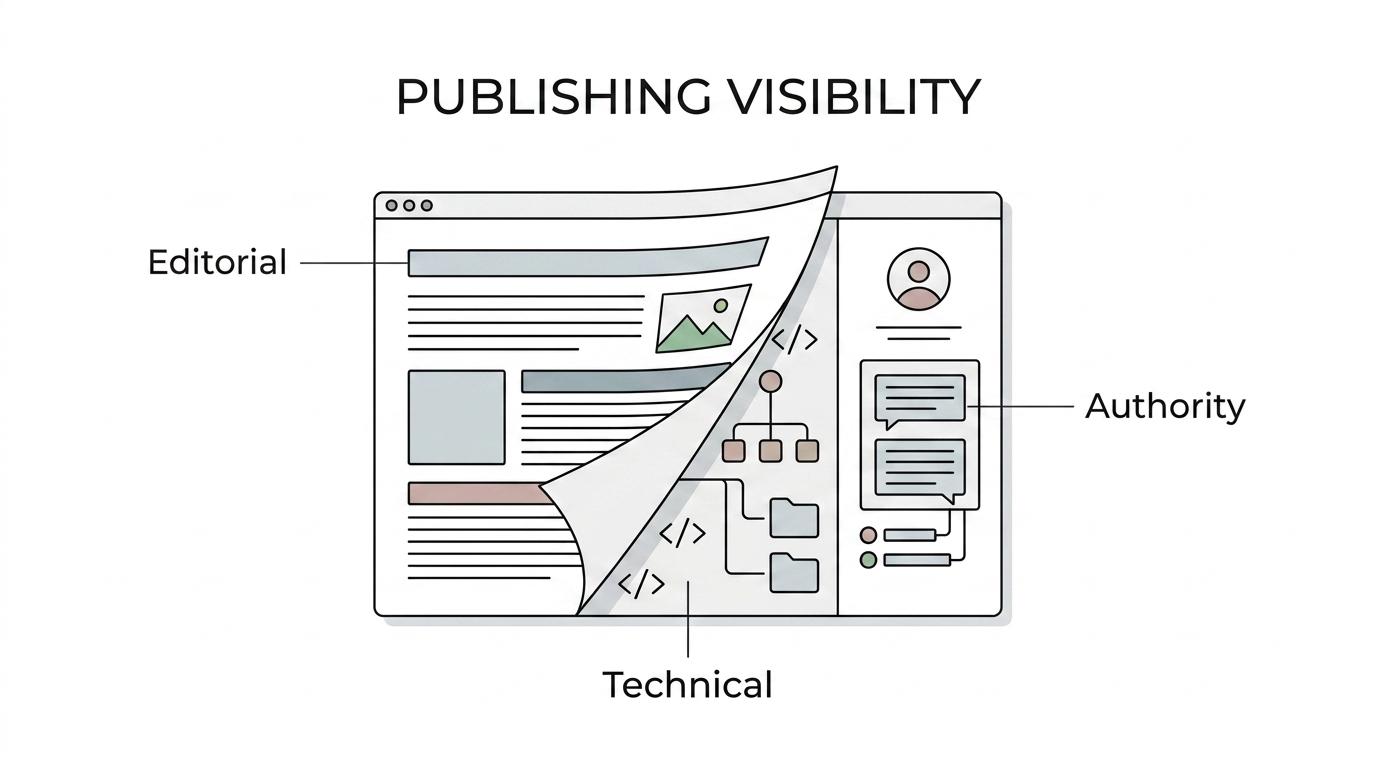 Diagram of a publication